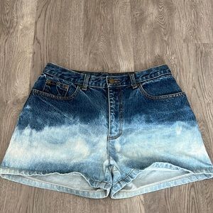 Vintage Dyed Jean Denim Shorts